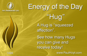 Paul Hoyt Energy of the Day - Hug 2017-12-23