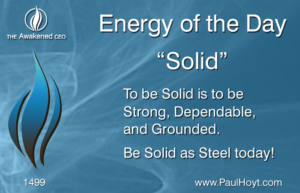 Paul Hoyt Energy of the Day - Solid 2017-12-28