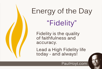 Paul Hoyt Energy of the Day - Fidelity 2014-08-06