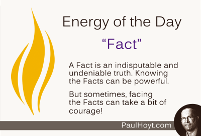 Paul Hoyt Energy of the Day - Fact 2014-10-29
