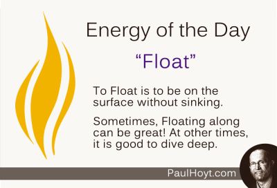 Paul Hoyt Energy of the Day - Float 2014-11-11