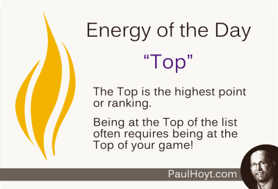 Paul Hoyt Energy of the Day - Top 2014-11-29