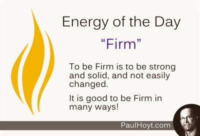 Paul Hoyt Energy of the Day - Firm 2014-12-15
