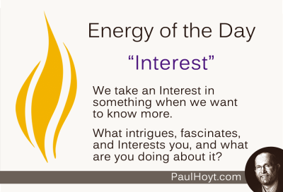 Paul Hoyt Energy of the Day - Interest 2014-12-01