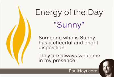 Paul Hoyt Energy of the Day - Sunny 2014-12-02