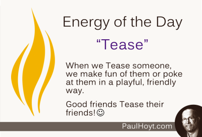 Paul Hoyt Energy of the Day - Tease 2014-12-31