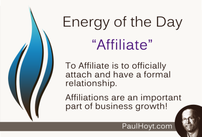 Paul Hoyt Energy of the Day - Affiliate 2015-01-13