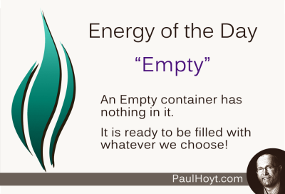 Paul Hoyt Energy of the Day - Empty 2015-02-01