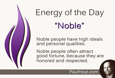 Paul Hoyt Energy of the Day - Noble 2015-03-31