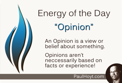 Paul Hoyt Energy of the Day - Opinion 2015-03-09