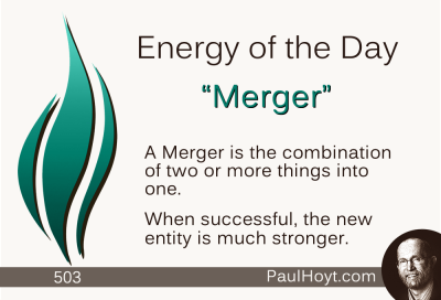 Paul Hoyt Energy of the Day - Merger 2015-04-08