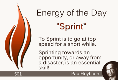 Paul Hoyt Energy of the Day - Sprint 2015-04-06