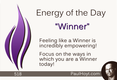 Paul Hoyt Energy of the Day - Winner 2015-04-23