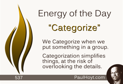 Paul Hoyt Energy of the Day - Categorize 2015-05-12