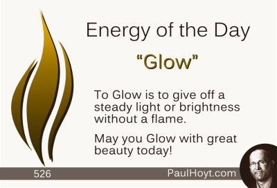 Paul Hoyt Energy of the Day - Glow 2015-05-05