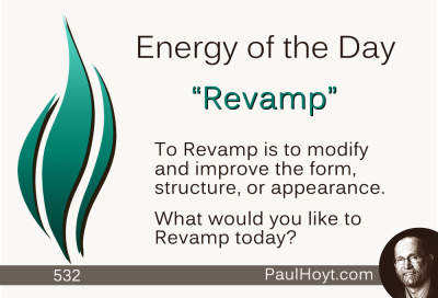 Paul Hoyt Energy of the Day - Revamp 2015-05-07