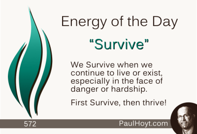 Paul Hoyt Energy of the Day - Survive 2015-06-16