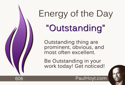Paul Hoyt Energy of the Day - Outstanding 2015-07-20