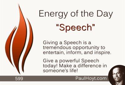 Paul Hoyt Energy of the Day - Speech 2015-07-13
