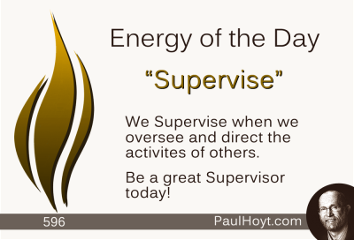 Paul Hoyt Energy of the Day - Supervise 2015-07-10