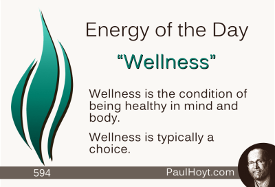 Paul Hoyt Energy of the Day - Welllness 2015-07-08