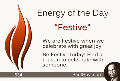 Paul Hoyt Energy of the Day - Festive 2015-08-17
