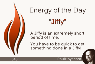 Paul Hoyt Energy of the Day - Jiffy 2015-08-23