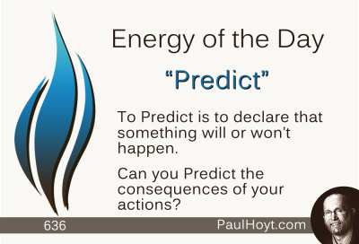 Paul Hoyt Energy of the Day - Predict 2015-08-19