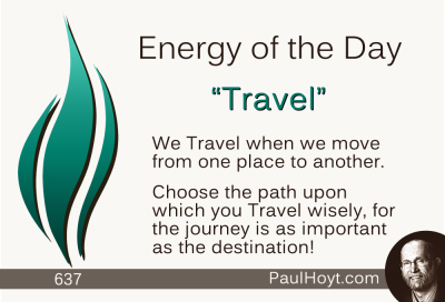 Paul Hoyt Energy of the Day - Travel 2015-08-20