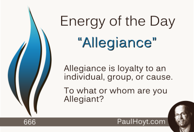 Paul Hoyt Energy of the Day - Allegiance 2015-09-18