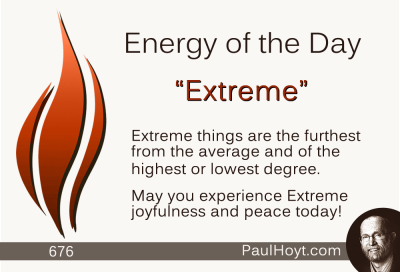 Paul Hoyt Energy of the Day - Extreme 2015-09-28