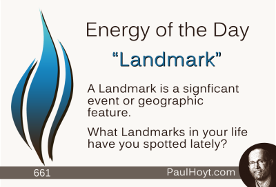 Paul Hoyt Energy of the Day - Landmark 2015-09-13