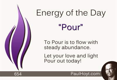 Paul Hoyt Energy of the Day - Pour 2015-09-06