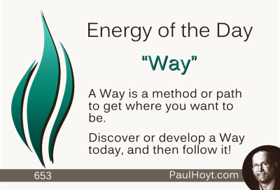 Paul Hoyt Energy of the Day - Way 2015-09-05
