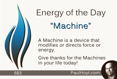 Paul Hoyt Energy of the Day - Machine 2015-10-05