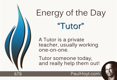 Paul Hoyt Energy of the Day - Tutor 2015-10-01