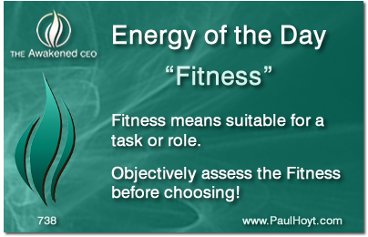 Paul Hoyt Energy of the Day - Fitness 2015-11-29