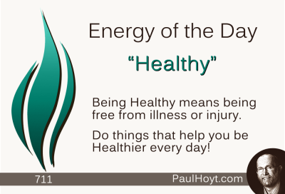 Paul Hoyt Energy of the Day - Healthy 2015-11-01