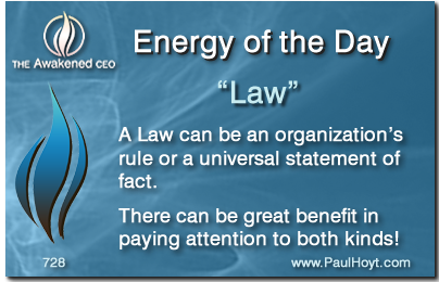 Paul Hoyt Energy of the Day - Law 2015-11-19