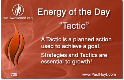 Paul Hoyt Energy of the Day - Tactic 2015-11-22