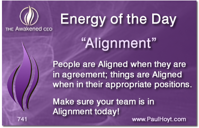 Paul Hoyt Energy of the Day - Alignment 2015-12-02