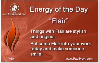 Paul Hoyt Energy of the Day - Flair 2015-12-21
