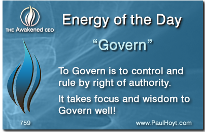 Paul Hoyt Energy of the Day - Govern 2015-12-20