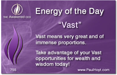 Paul Hoyt Energy of the Day - Vast 2015-12-16