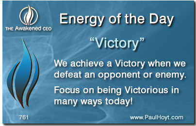 Paul Hoyt Energy of the Day - Victory 2015-12-22
