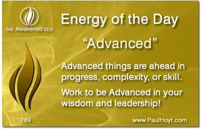 Paul Hoyt Energy of the Day - Advanced 2016-01-19