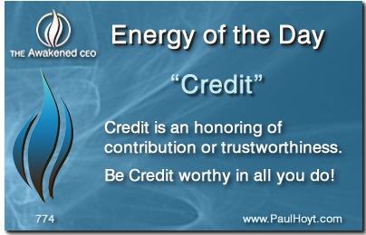 Paul Hoyt Energy of the Day - Credit 2016-01-04