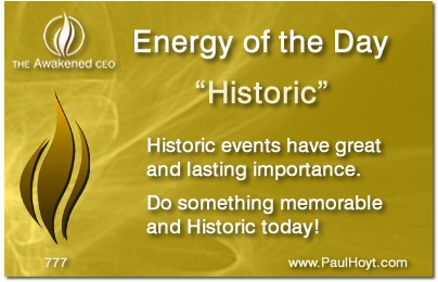 Paul Hoyt Energy of the Day - Historic 2016-01-07