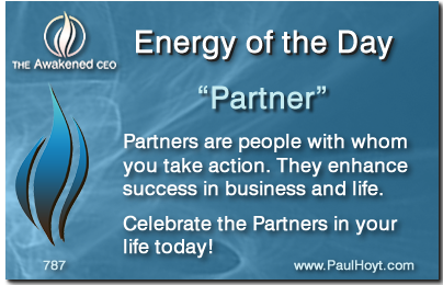 Paul Hoyt Energy of the Day - Partner 2016-01-17