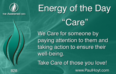 Paul Hoyt Energy of the Day - Care 2016-02-27